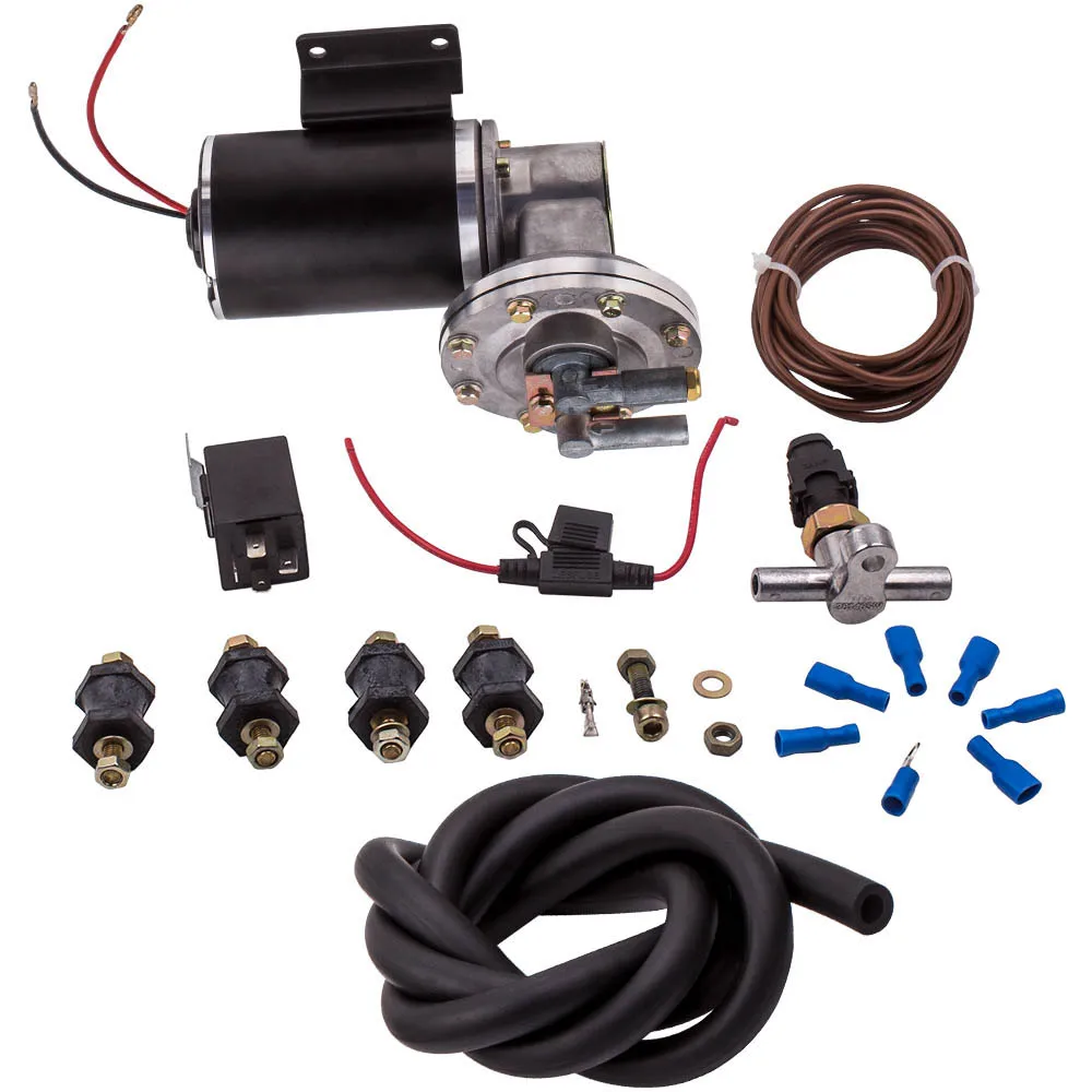 Electric Vacuum Pump Kit for Brake Booster 12 Volt Pump 18