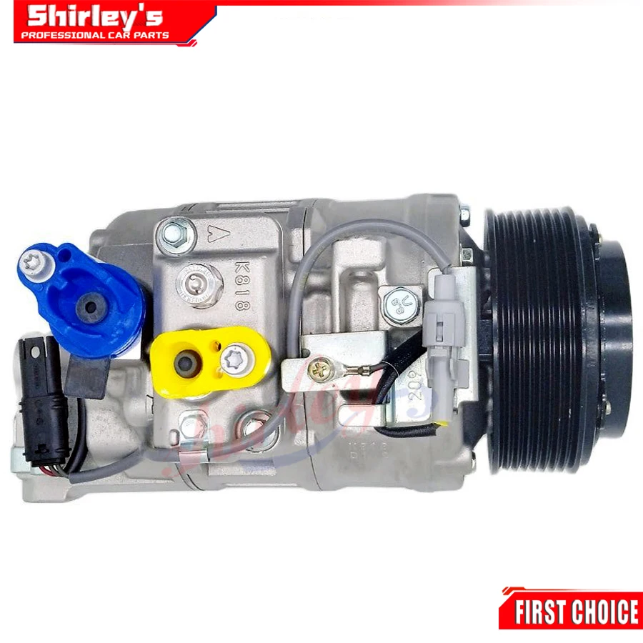 For 7SBU17C Auto AC Compressor 64529154070 64529399060 64529217868 For BMW F20 F30 F32 F07 F10 F06 F01 6 Cylinder Petrol 8PK