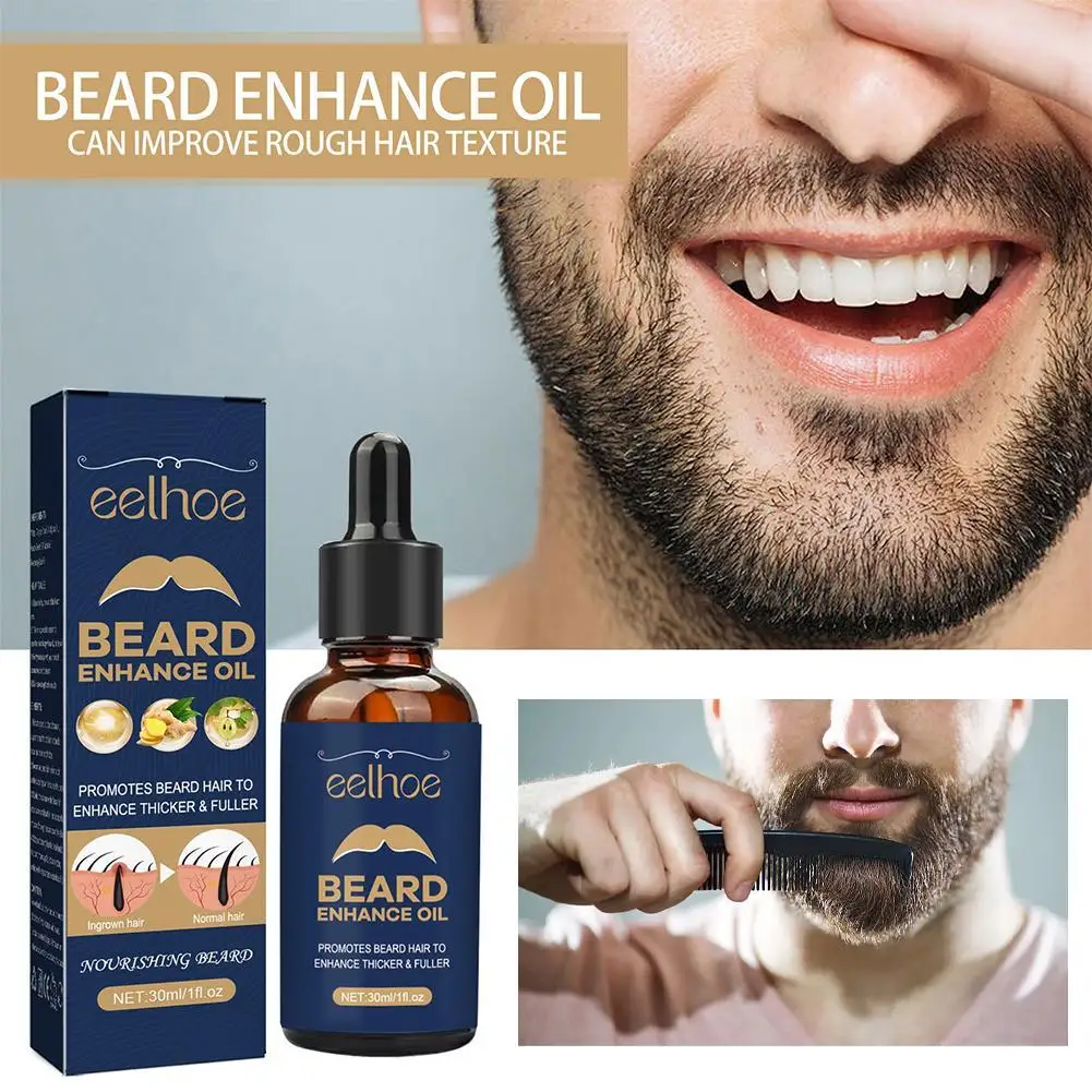 

2/4X Beard Oil For Men Beard Growth Serum Beard Oil Leave-in Conditioner Restore Natural Moisture And Soften Beard To Prevent