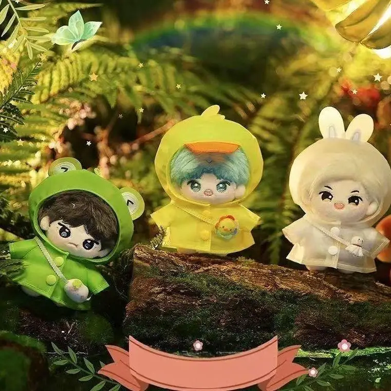 

10cm doll cape-style clothing cute raincoat 15cm self-deprecating bear normalsized doll dress