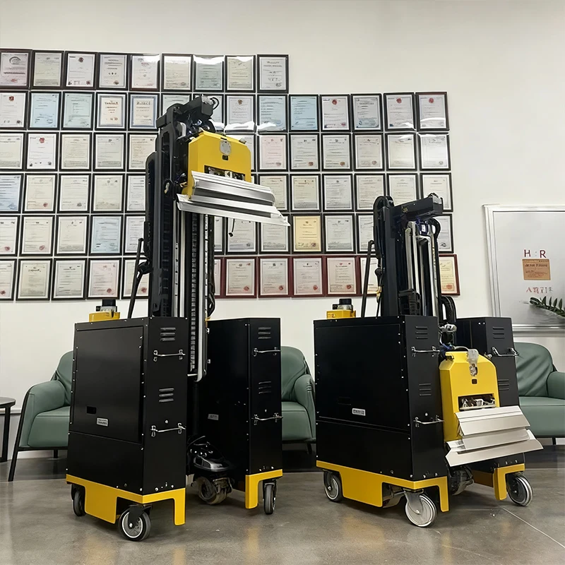 Residential Wall Finishing Robot - usage example
