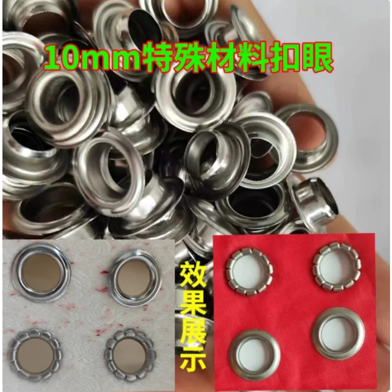25 Pack of 10mm Semi-Auto , Hand Press Eyelet Tool for Banner Cloth
