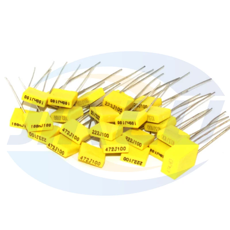 

20pcs Polypropylene Safety Plastic Film 100v 1nf ~ 470nf 100nf 220nf 10nf 47nf 22nf 1nf 0.47uf 0.1uf 330nf Correction Capacitor