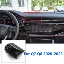 Car Phone Holder Mounts Special For Audi Q7 Q8 4M GPS Supporting Fixed Bracket Base 17mm Accessories 2016-2022