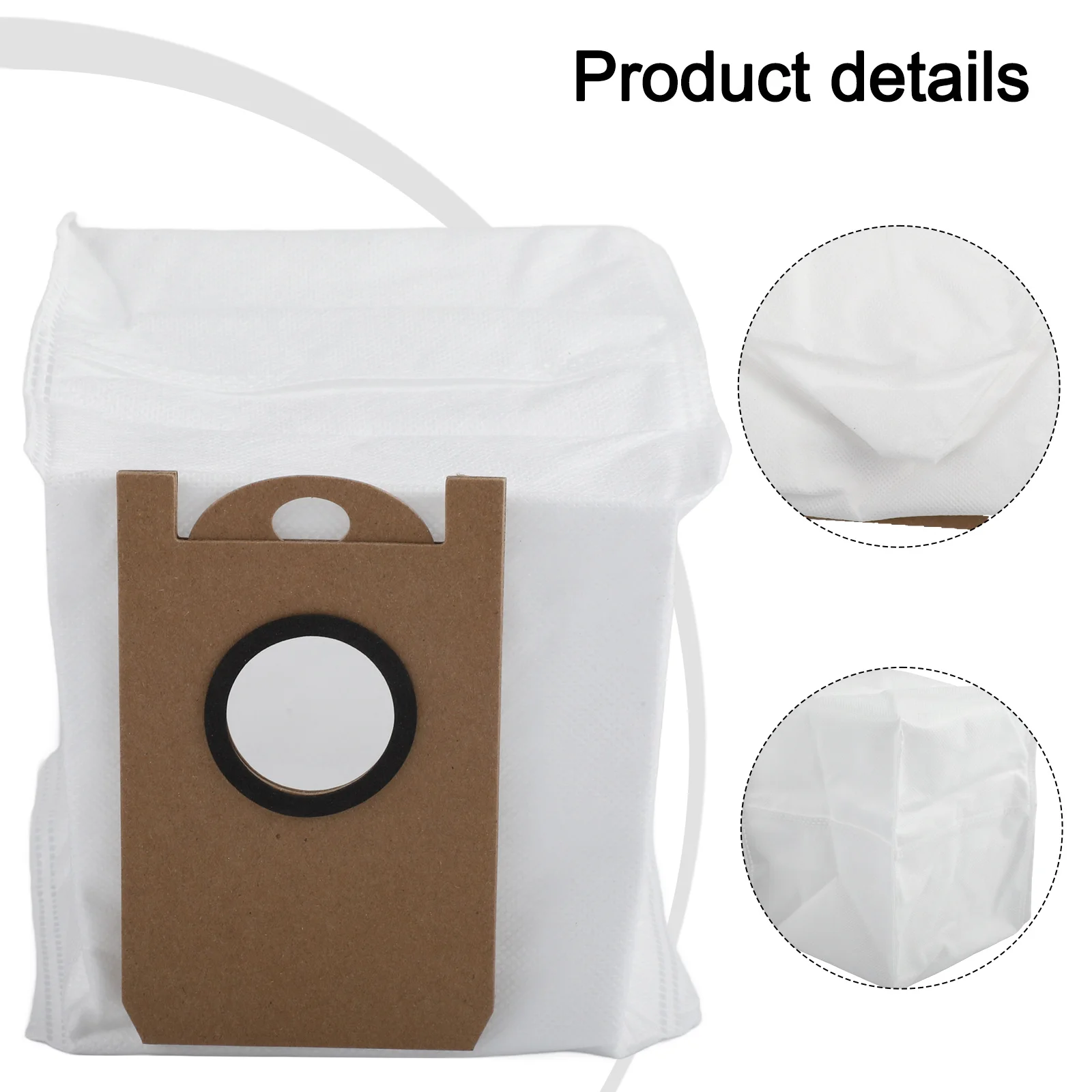 Мешки для пыли для пылесоса, аксессуары, мешки для пыли, сменные вакуумные мешки, 8 упаковок мешков для пыли, простые в установке мешки
