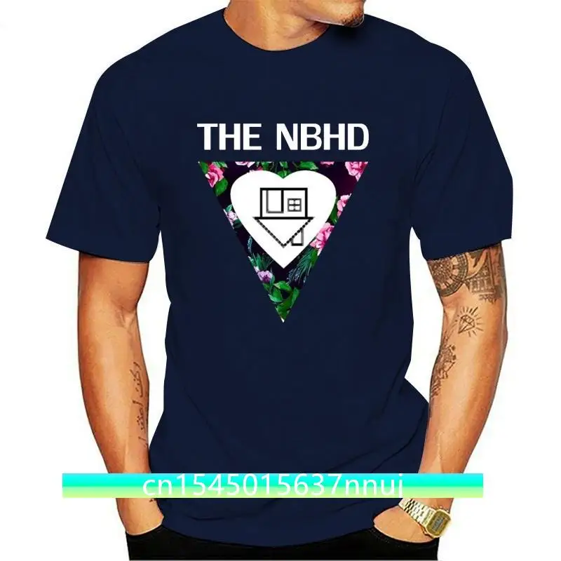 

New Men's Casual Shirts Black Neighborhood Band Poster