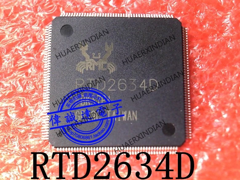 

Новый оригинальный RTD2634D-GR RTD2634D QFP176 50