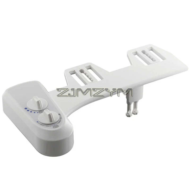 Portable Bidet for Toilet - Bidet Toilet Seat Attachment with Water Pressure Control, Self-Cleaning Dual Nozzles, Non-Electric