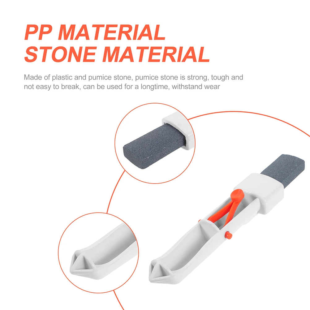 

2pcs Pool Cleaning Accessories, Pumice Stone Set With Handle, Rust Stain Remover For Bathroom And Pool, Effective Tile Cleaner