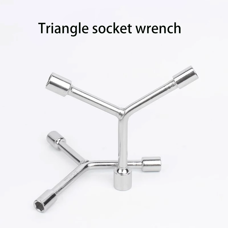 

Household Triangular Socket Wrench Y-type Tri-fork Wrench Three-prong Wrench Bicycle Household Disassembly Tool Repair Tool