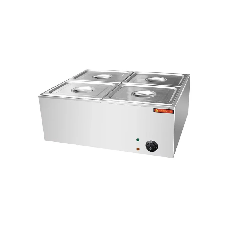 

Commercial Electric Buffet Stainless Steel Tray Desktop Electric