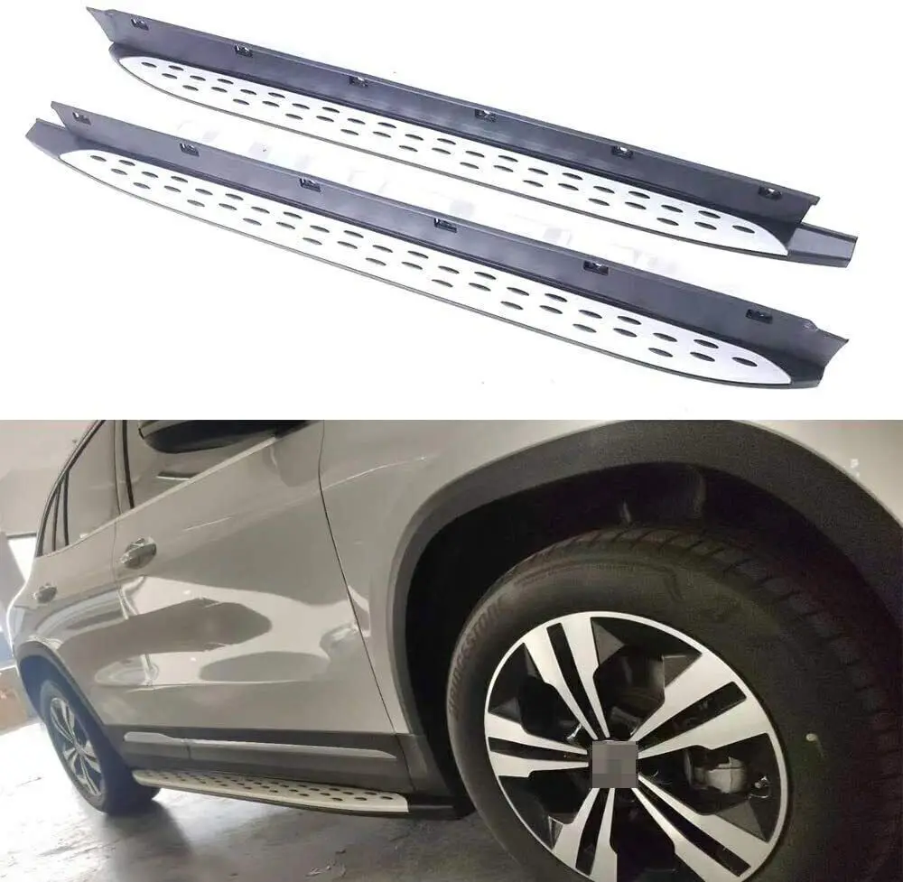 

2Pcs Running Boards Side Step Nerf Bars Fits for Mercedes Benz GLA 2020-2023