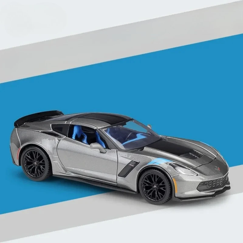 

Maisto 1:24 2017 Ch Grand Sport Racing Cars Door Open Wheels Rotatable High Simulation Vehicle Diecast B568
