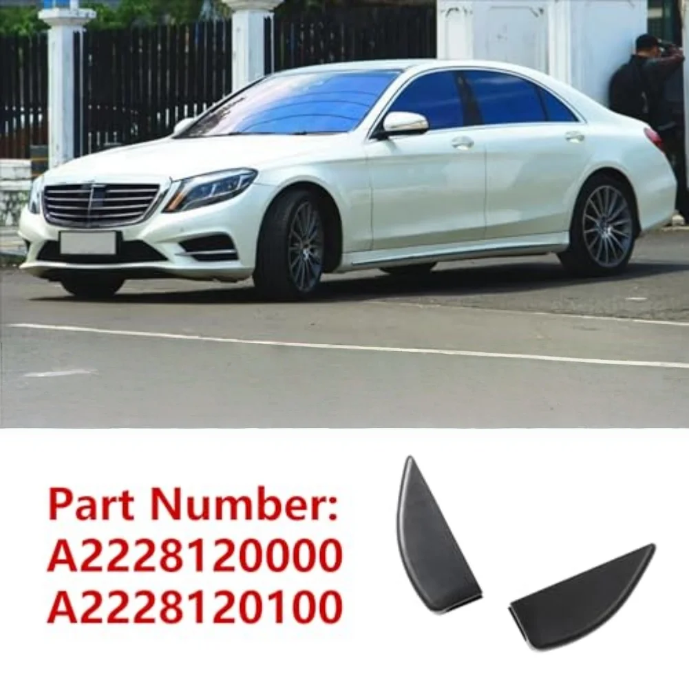 2PCS Rear Window Sunshade Buckle Clip for Mercedes For Benz S320L S400L S450L S500L S560 S600L For W222 2014-2020