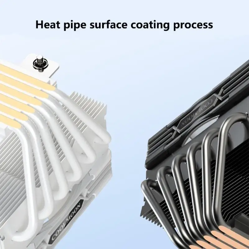 G6DD Efficient 12cm Fan CPU Air Coolers With Enhances Gravities Resistance for LGA366