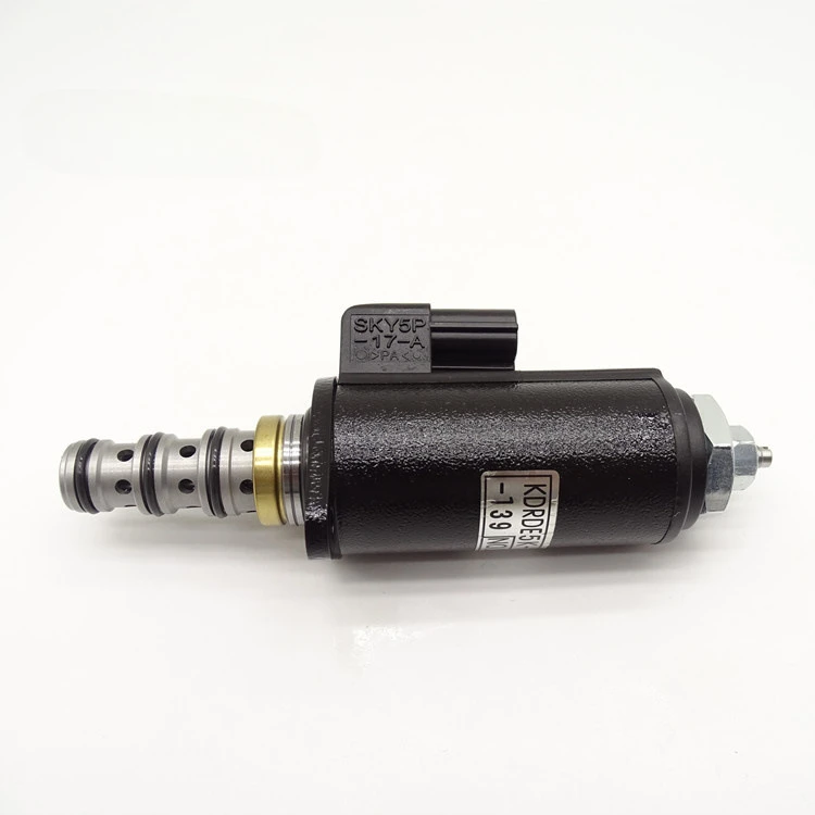 KDRDE5K-31/30C50-139 Excavator Hydraulic Pump Solenoid Valve SK200-10 SK350-10