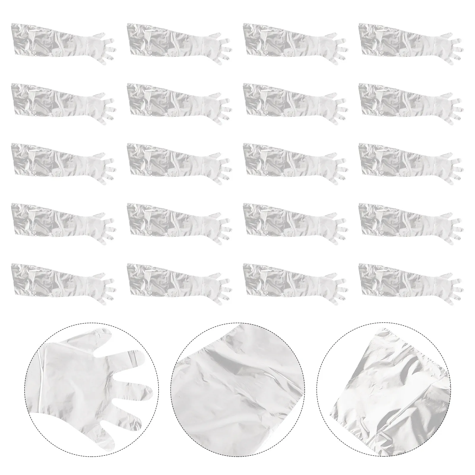 

50Pcs Farm Birthing Gloves Disposable Long Sleeve Protection for Livestock Delivery Cattle Sheep Pig Veterinary Midwife Hand