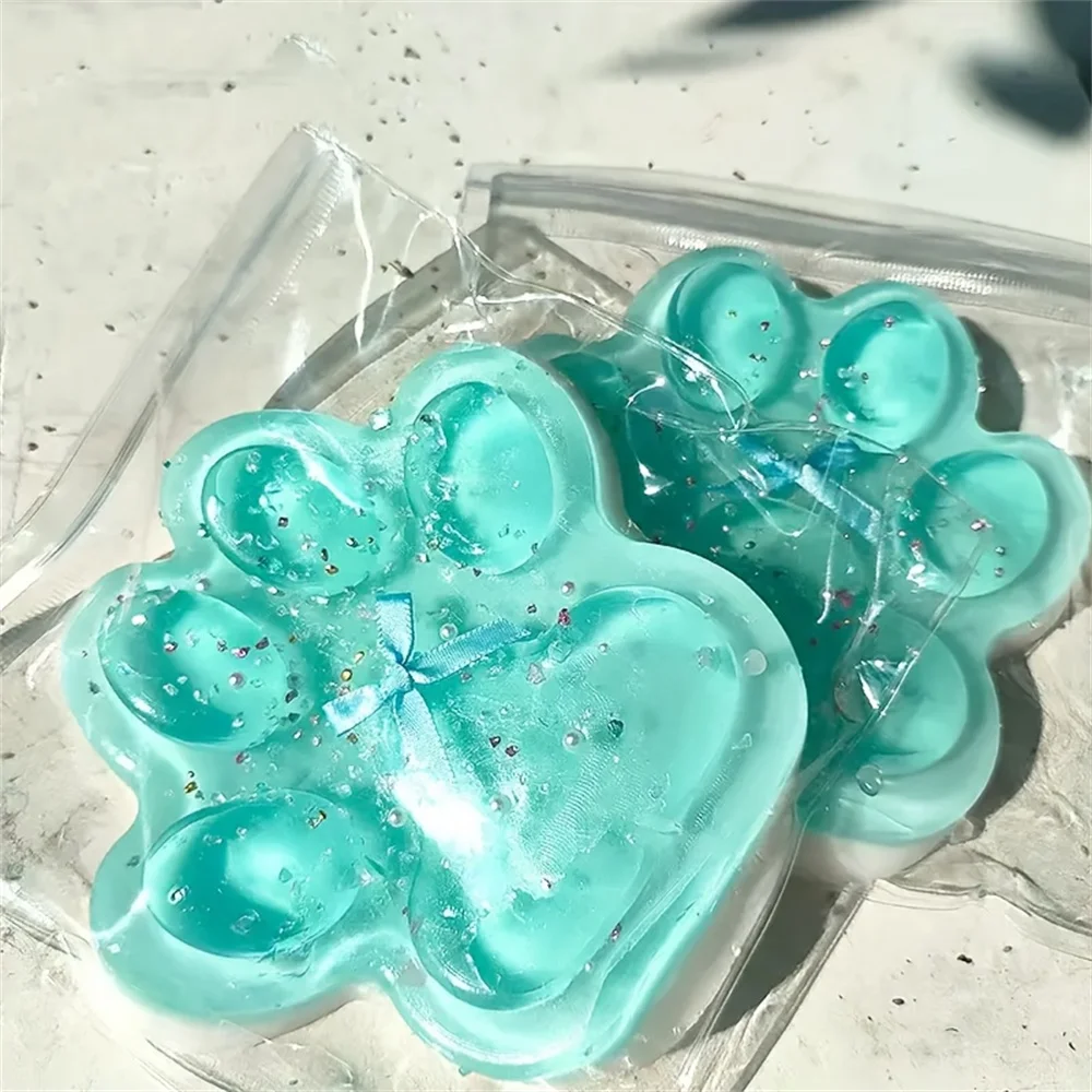 צעצוע להקלה על מתח בצורת כף חתול, מוריד לחץ בעבודה, צעצוע לשחרור רגשי למתנות למשרד ולחגים