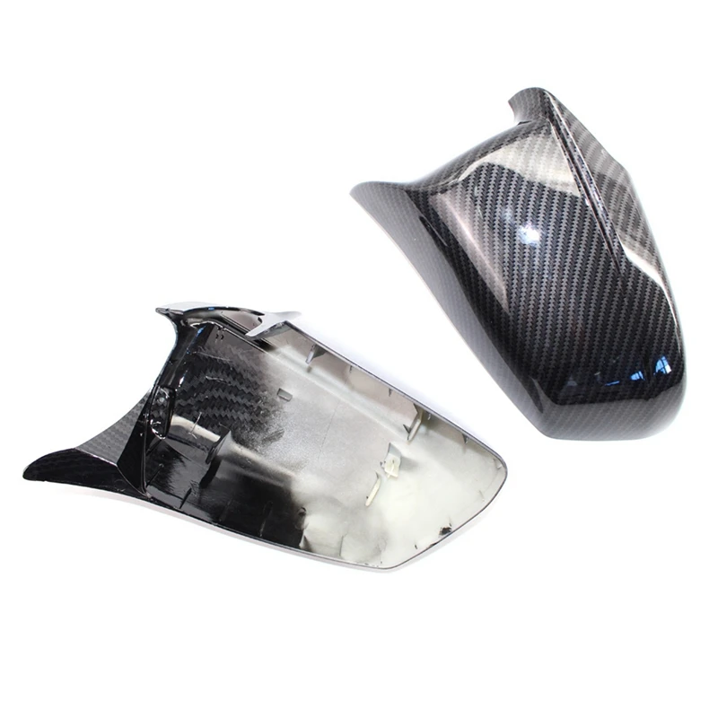 3Pairs Carbon Fiber Mirror Covers Fit For Bmw 5 Series F10/F11/F18 Pre-Lci 11-13 Mirror Caps Replacement Mirror Caps