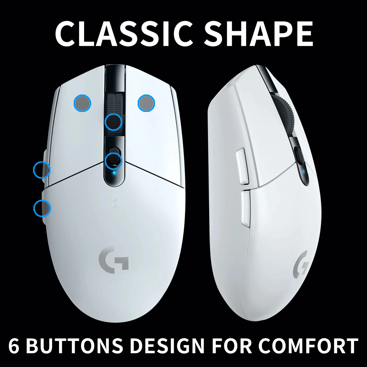Logitech G304 G305 Student Choice Wireless Gaming Mouse Long Battery Life Budget-Friendly for Dorm Office Gaming Computer Gear