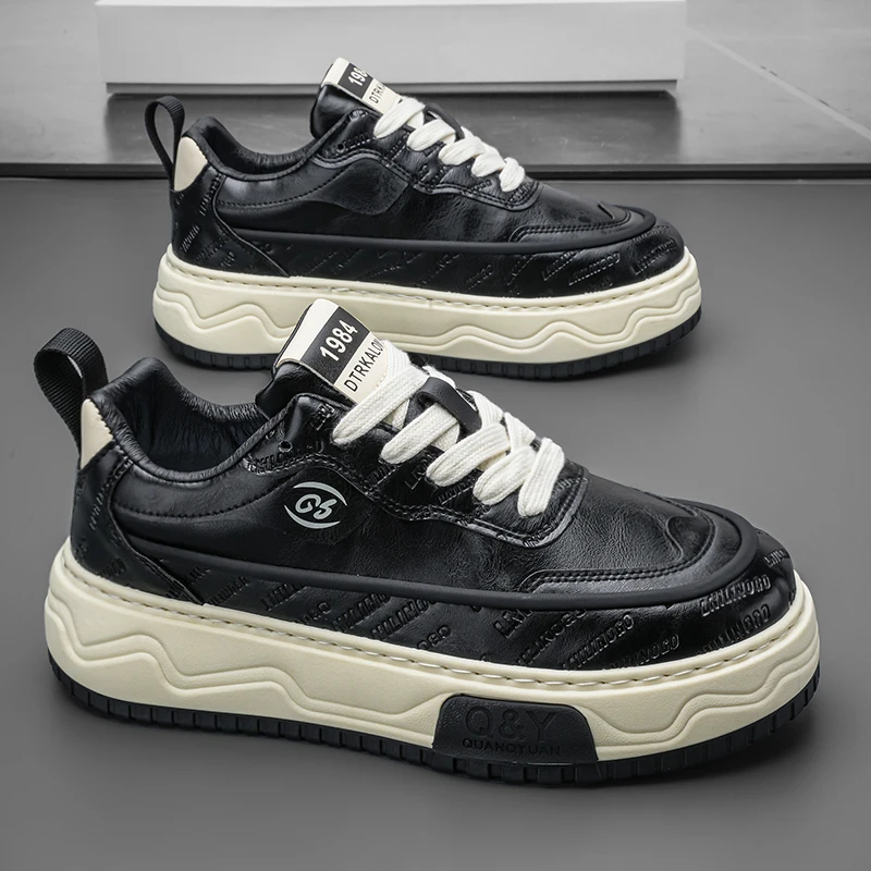 Scarpe da passeggio da uomo Scarpe basse da esterno piatte antiscivolo alla moda Scarpe da ginnastica stringate morbide e comode alla moda per uomo ﻿