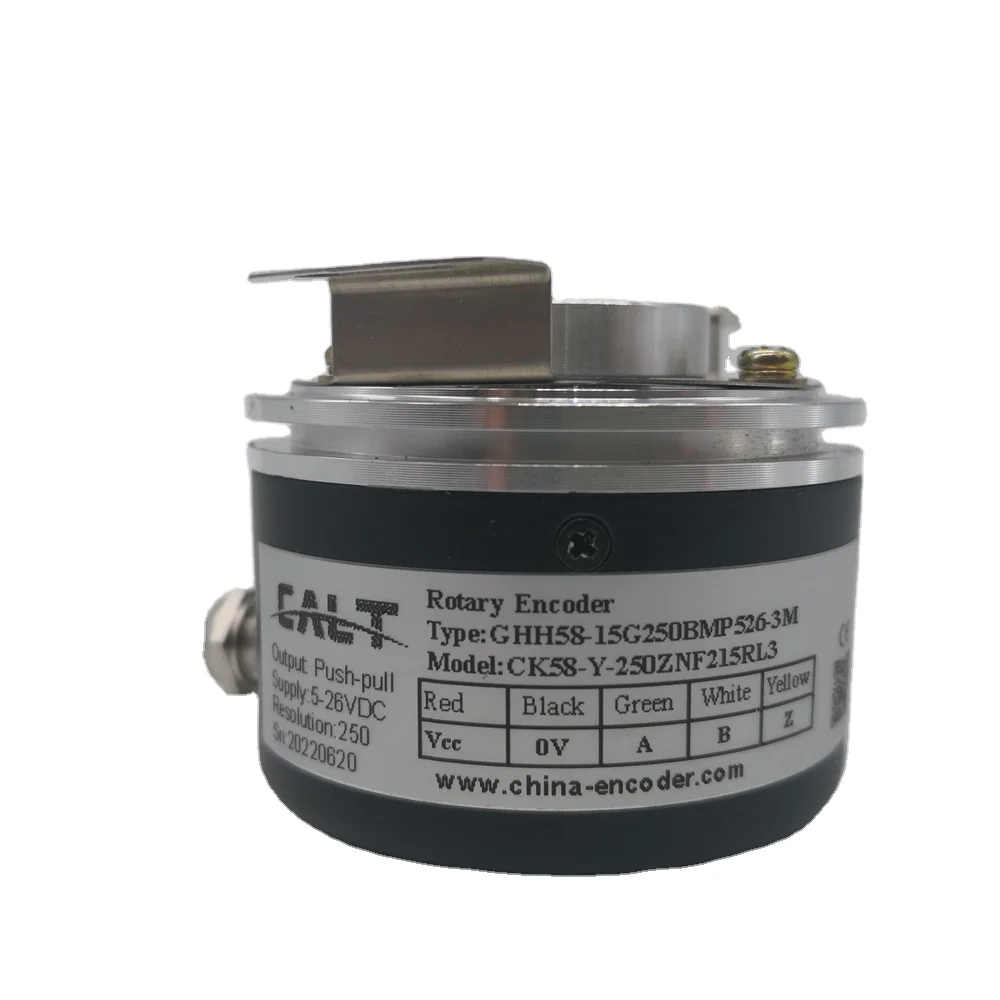 GHH58-15G250BMP526-3M Hollow Shaft Encoder 250p/r Replace for CK58-Y-250ZNF215RL3