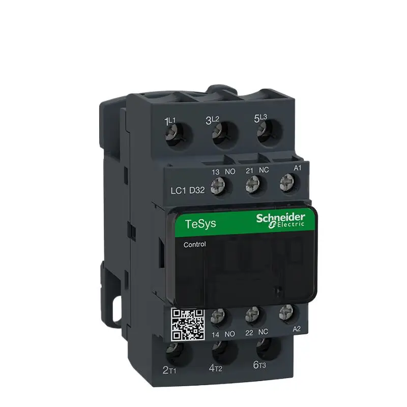 New black Schneider version Three-pole ACcontactor LC1D09 LC1D12 LC1D18 LC1D25 LC1D32 LC1D38  B7C F7C Q7C M7C 24V 110V 220V 380V