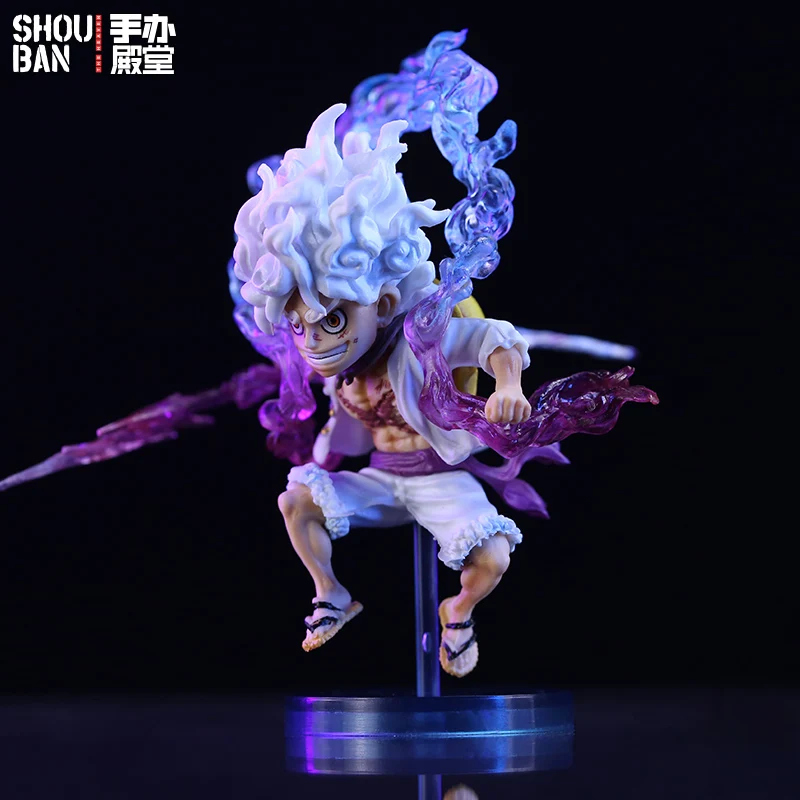 Anime Rufy Figura 10 cm Mini Cieco Scatola Rufy Gear 5 Sun God Nika Action Figures Modello in PVC Collezione di Bambole Giocattolo Regalo Del Capretto