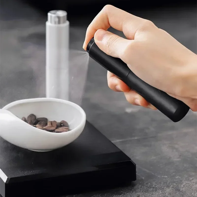 Portable Coffee Grinder Anti-flying Powder To Remove Static Sprayer Coffee Bean Measuring Cup Tray Coffee Grinder Accessories