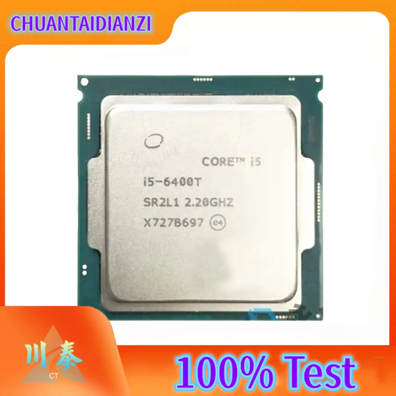 

Intel Core I5-6400T i5 6400T i56400T 6400T 2.2GHz quad-core four-threaded CPU Processor 6M 35W LGA 1151 Original genuine