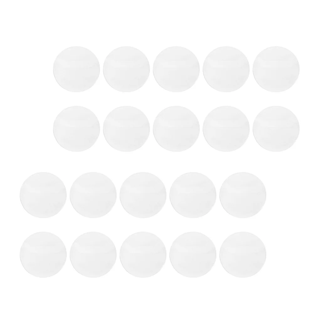 20pcs Button Badge Cover Durable Round Protector For Animation Coins Medallions Storage Display Smooth Scratch Resistant Case