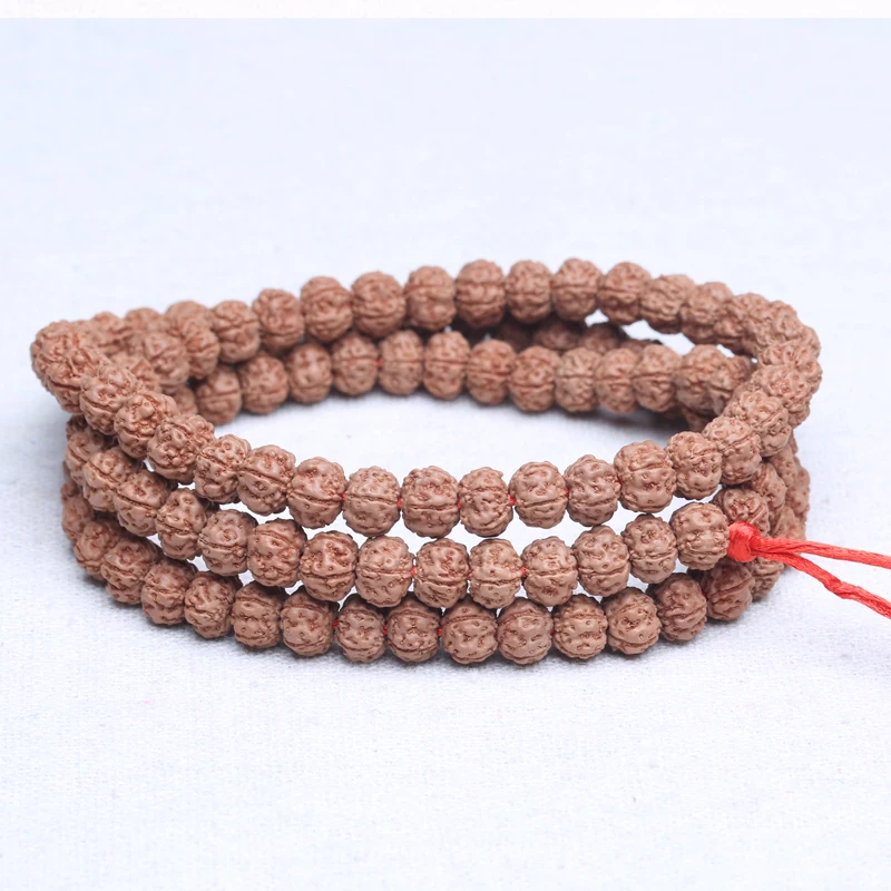 Natural Original Nepal Rudrakhsa Beaded Bracelet Design IDY Vajra Bodhi