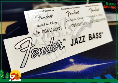 ST Guitar Head Custom Logo for Fender TELE TL Guitar Diy Logo Water Transfer Sticker for Stratocaster Electric Guitar Parts