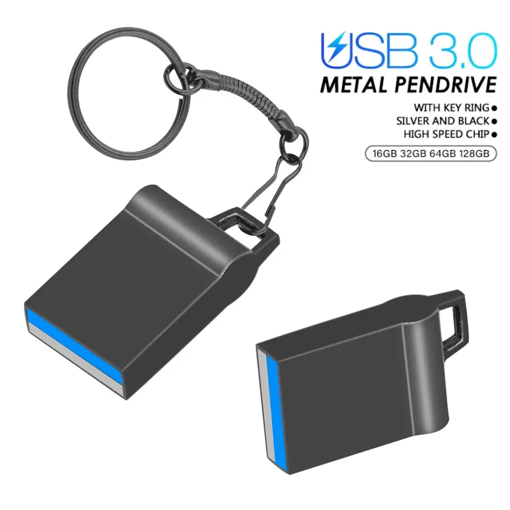 Mini USB Flash Drive 64GB 32GB 16GB Real Capacity Pen Drive 64GB High Speed Usb Stick 3. 0 Flash Drive Pendrive 128GB For PC