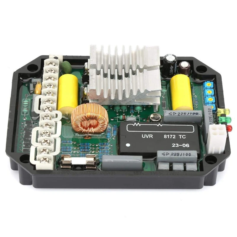 Voltage Regulator Single/Three-Phase Generator Overvoltage Protection DC80V UVR6 Automatic