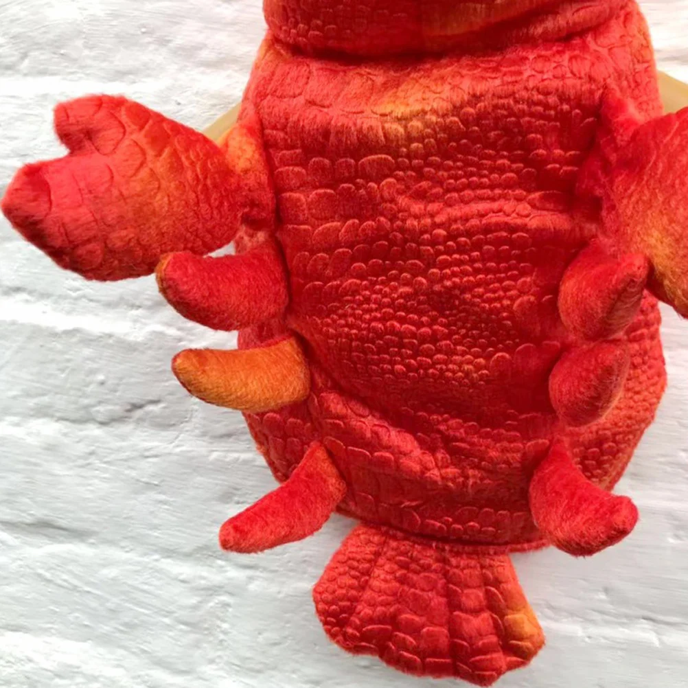 

Lobster Pet Clothes Red M Dog Cat Corgi Autumn Winter Warming Comfortable Attractive Warming Pet Clothes