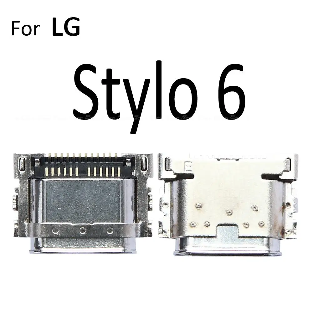 Micro USB Jack Type-C Charging Connector Plug Port Dock Charger Socket For LG Stylo 6 5 4