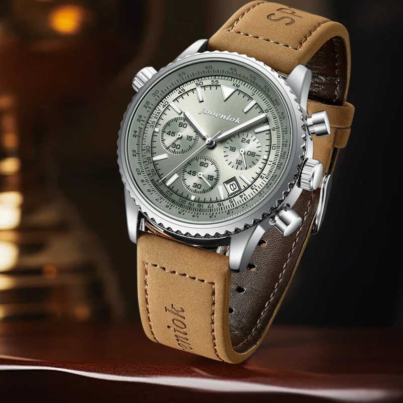 

2026 мужские часы, роскошные классические стильные деловые кварцевые часы, ультратонкий корпус из нержавеющей стали, элегантные наручные часы с кожаным ремешком