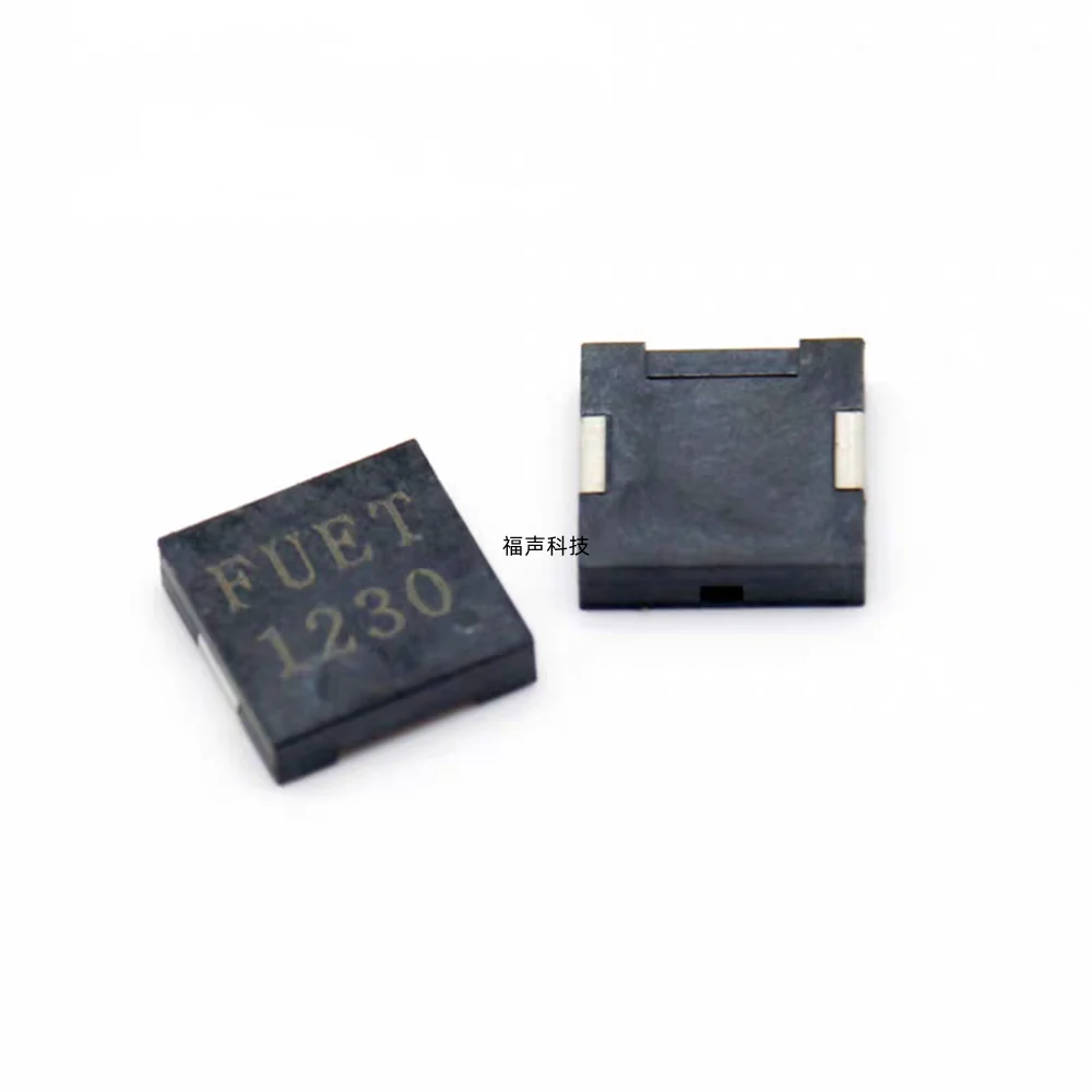 Original New 100% FUET1230 SMD piezoelectric passive surface mount buzzer 12*12*3mm 5V (Inductor)