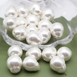 2pcs Natural Special-shaped Fat Droplet Mother of Pearl Shell Baroque Beads DIY Bracelets Necklaces Earrings Accessories Charm