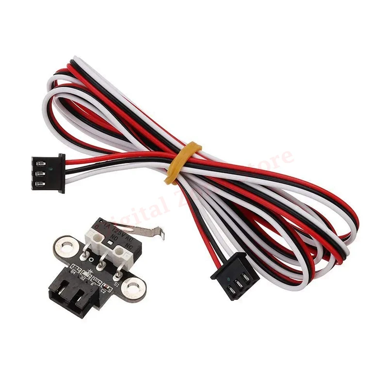 3D Printer Motherboard Accessories, 1 M Ramps 1.4 Mechanical Limit Switch, Horizontal / Vertical Light Touch Trip Reset