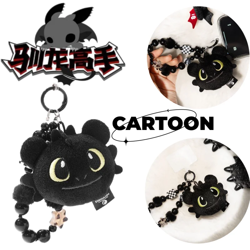 

How to Train Your Dragon Toothless New Creative Phone Charm Cartoon Cute Adorable High-Value Fashionable Student Gift Pendant