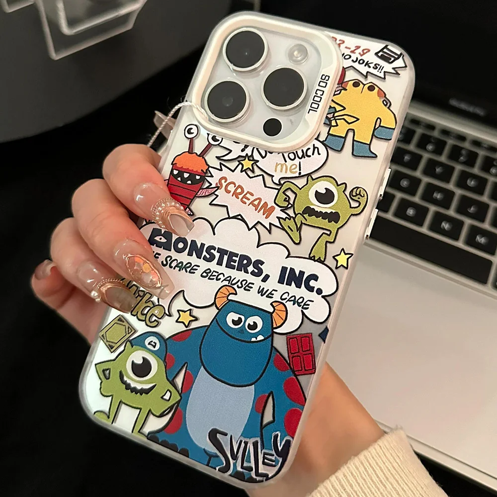 Anime Cartoon Monsters, Inc Phone Case for Infinix Hot 8 9 10 12 20 30 30i Play Smart Plus Spark 20 10 Pro Shockproof Back Cover