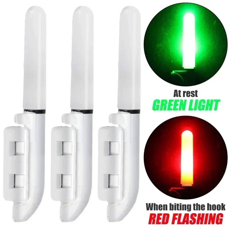 LED Abnehmbare Wasserdichte Angeln Elektronische Angelrute Leuchtende Licht mit CR425 Batterie Float Tackle Nacht Felsen Angeln Zubehör