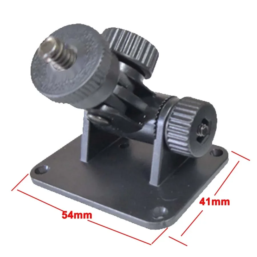 6mm Screw Head Sticky Mounts Holder for Gopro Action Camera Car Recorder GPS Navigator Multifunction 1/4 Screw Port Glue Bracket