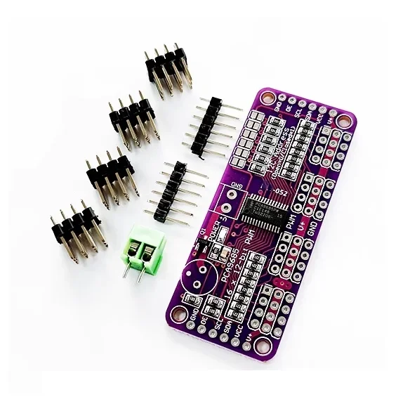 16 canais pca9685, pca9685, driver pwmServo, compatível CJMCU-PCA9685 para Arduino