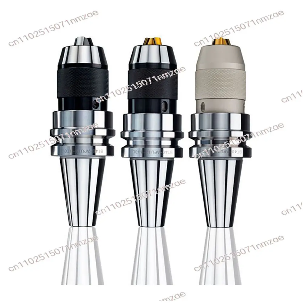 Numerical control BT30, BT50, BT40 drill chuck shank APU13, APU16 shank integrated self-tightening drill chuck tool holder