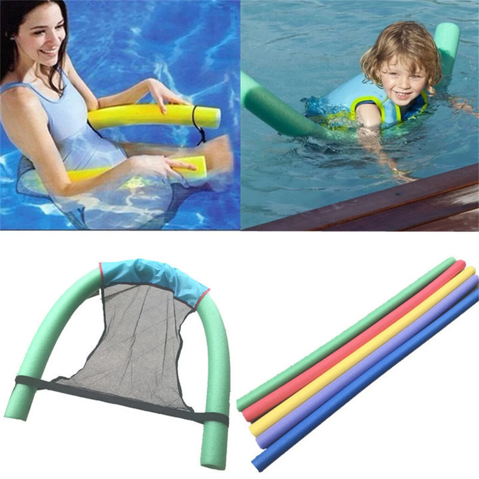 Water swimming chair swimming stick  play with water buoyancy stick  deck chair swimming toy float board