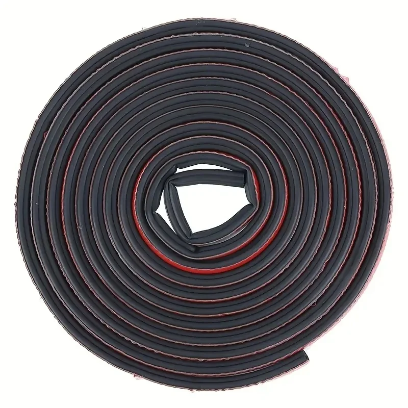 Universal 5M Auto Car Door Trunk Sael Strip Rubber Weather Strip Easy Installation and Weatherproof Protection