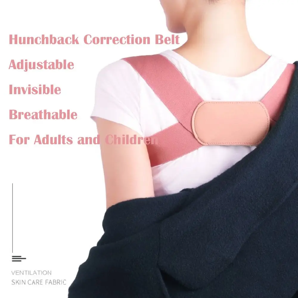 

Adjustable Invisible Clavicle Lumbar Shoulder Spine Sitting Position Back Support Belt Posture Corrector Hunchback Corrector